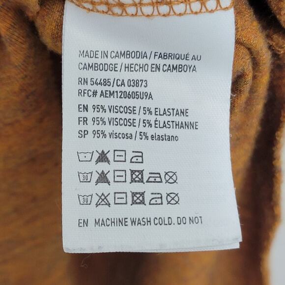 American Eagle Sharkbite Turtleneck Small Top Loungewear *minor flaw* 532 - Picture 9 of 12